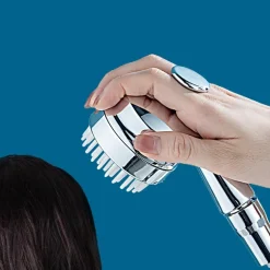 DOCCETTA REGOLABILE PICCOLO A MANO SOFFIONE DOCCIA BAGNO RUBINETTO MASSAGGIO 87492