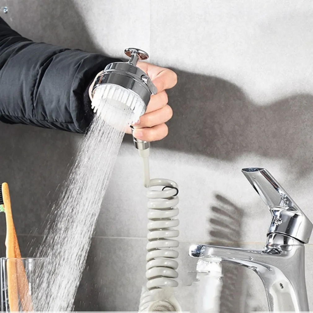 DOCCETTA REGOLABILE PICCOLO A MANO SOFFIONE DOCCIA BAGNO RUBINETTO MASSAGGIO 87492