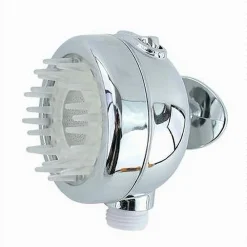 DOCCETTA REGOLABILE SOFFIONE DOCCIA A MANO CON MASSAGGIO A PIOGGIA RUBINETTO 87491