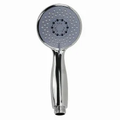 DOCCETTA ROTONDA 19 X 8.5CM DOCCINO SOFFIONE DOCCIA BAGNO CORNETTA MODERNO 59566