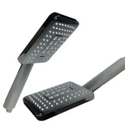 DOCCIA DOCCETTA SOFFIONE 3 GETTI ANTICALCARE CON PULSANTE RICAMBIO DOCCIA 82026