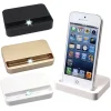 DOCKING STATION PER IPHONE 5 BASETTA PORTA DOCK BASE USB SUPPORTO CARICABATTE