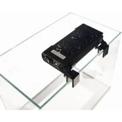 DOPPIA VENTOLA DI RAFFREDDAMENTO PER ACQUARIO VENTILATORE DOPPIO 12V 50MM FS-602