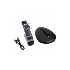 DOPPIO CARICATORE JOYPAD PLAYSTATION 4 CONTROLLER PS4 DUALSHOCK 2 MICRO USB