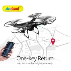 DRONE 4K HD CORSA A 360° PULSANTE RITORNO HOME CONTROLLO GRAVITÀ CHIP GPS SKY533