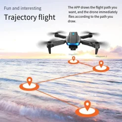 DRONE PIEGHEVOLE CON FOTOCAMERA 1080P TELECOMANDO SMARTPHONE WIFI 2.4GHZ Q-FA98