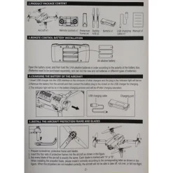 DRONE PIEGHEVOLE CON FOTOCAMERA 1080P TELECOMANDO SMARTPHONE WIFI 2.4GHZ Q-FA98