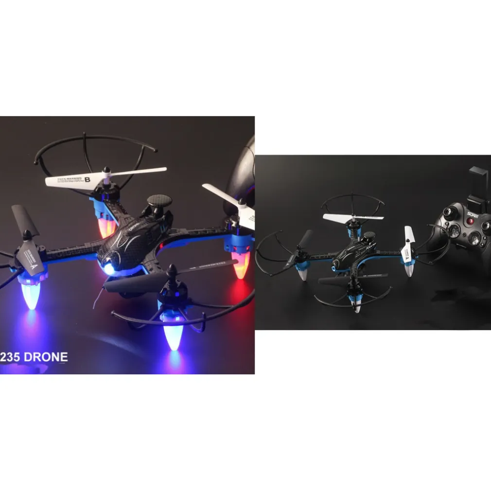 DRONE RADIOCOMANDATO H235 QUADRICOTTERO WIFI APP CONTROL CAMERA 2.4 GHZ 6 AXIS