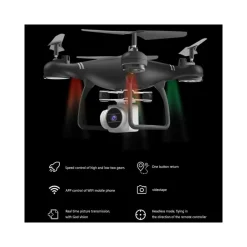 DRONE TELECOMANDATO INTELLIGENTE Q-DM6 SKY SPPED PER FILMATI DALL'ALTO FOTOCAMERA