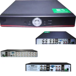 DVR NVR AHD VIDEOSORVEGLIANZA HDMI VGA LAN 4 8 16 CH H264 LAN ONVIF P2P A/V 960H