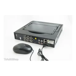 DVR NVR COMBO VIDEOSORVEGLIANZA 4 CH CANALI SCHERMO LCD 7 POLLICI H264