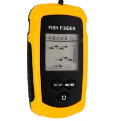 ECOSCANDAGLIO SONAR SONDA PORTATILE PESCA ACQUA DOLCE SALATA CERCA PESCI