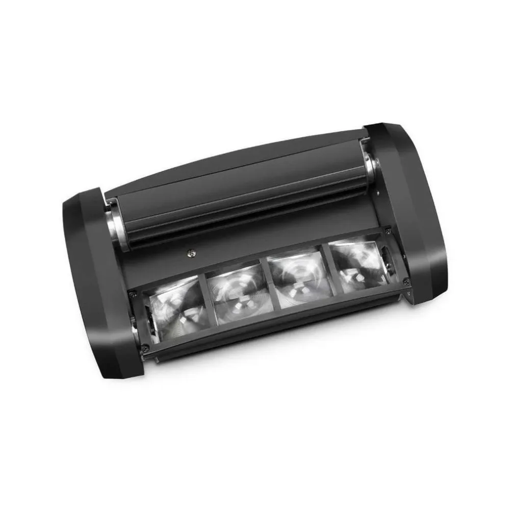 EFFETTI LUCE A TESTA MOBILE MULTIRAGGIO RUSH MULTI BEAM MINI SPIDER 8 RAGGI BEAM