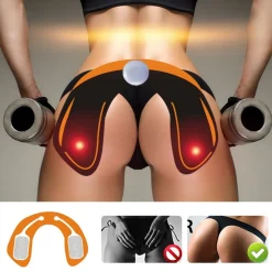 EMS ELETTROSTIMOLATORE MODELLANTE GLUTEI FIANCHI VIBRANTE CORPO RASSODA ANCA