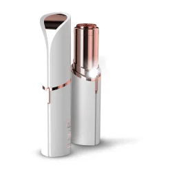 EPILATORE DEPILATORE RASOIO DONNA A FORMA DI ROSSETTO A BATTERIA CON LUCE LED