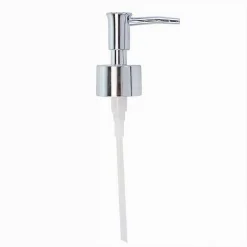 EROGATORE DOSA SAPONE LIQUIDO DISPENSER POMPA RICAMBIO ARGENTO UNIVERSALE 79817