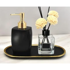 EROGATORE PER DOSA SAPONE LIQUIDO DISPENSER POMPA RICAMBIO ORO UNIVERSALE 79818