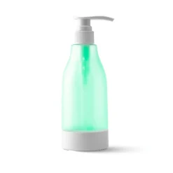 EROGATORE SAPONE BOTTIGLIA MANI SOAP BRITE SENSORE DISPENSER NOTTURNA LED LUCE