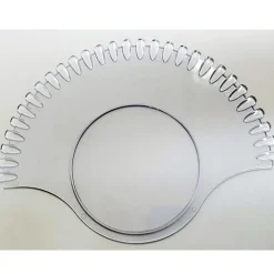 ESPOSITORE A VENTAGLIO TRASPARENTE 30 UNGHIE NAIL ART TIPS GEL UV MOSTRA SMALTO