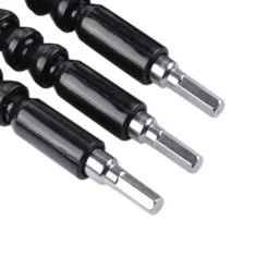 ESTENSORE TRAPANO CACCIAVITE AD ANGOLO 90° SNAKE BIT FLESSIBILE PROLUNGA 2 PZ
