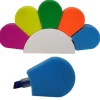 EVIDENZIATORE FIORE A 5 PUNTE PENNA GIALLO VERDE FUCSIA BLU ARANCIONE FLUO