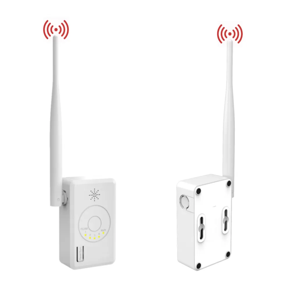 EXTENDER ROUTER IPC TRASMETTITORE WiFi NVR TELECAMERE WIRELESS SENZA FILI