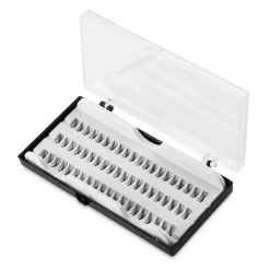 EXTENSION CIUFFO CIGLIA FINTE 180 CIUFF NATURALI NERI PROFESSIONALE MAKE UP 10MM