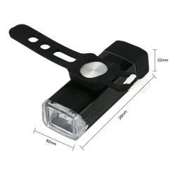 FANALE FARO TORCIA LUCE LED 180 LUMEN PER BICI BICICLETTA RICARICABILE CALAMITA