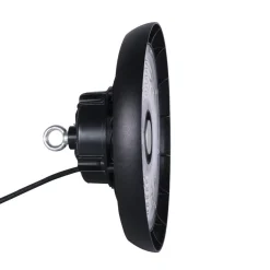FARETTO A LED UFO LAMPADA INDUSTRIALE 150W LUCE FREDDA 6500K IP65 FASCIO 90° HB-150W-F