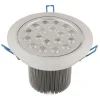 FARETTO A LED 18W AD DA INCASSO ORIENTABILE SPOT LUCE A MOLLE CON ALETTE DRIVER