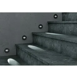 FARETTO AD INCASSO SEGNAPASSO A LED 1W 220V LUCE FREDDA CALDA PUNTO LUCE SCALE