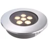 FARETTO CALPESTABILE INCASSO PAVIMENTO LED 11 W IP67 3000K SEGNAPASSI FORO 150MM