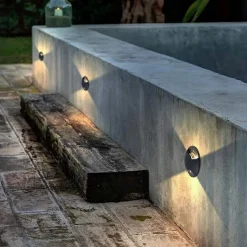 FARETTO CALPESTABILE LED 1W 2 FASCI LUCE LAMPADA SEGNAPASSI PER ESTERNO IP67 322