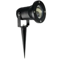 FARETTO CON PICCHETTO PER ESTERNO DA GIARDINO CON STAFFA PARETE PROIETTORE ES12