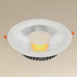 FARETTO DA INCASSO LED COB 35W LUCE 3000K-6500K BIANCO ILLUMINAZIONE INTERNI 00427