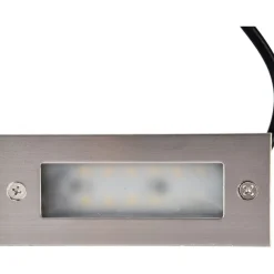 FARETTO FARO 3 LED SEGNAPASSI A INCASSO CALPESTABILE INTERNO ESTERNO 2W