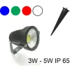FARETTO FARO COB LED DA GIARDINO 3W 5W WATT SUPPORTO PICCHETTO LUCE COLOR IP65