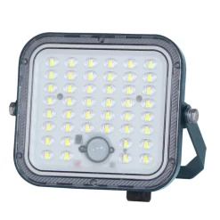 FARETTO FARO CON PANNELLO SOLARE 140W 1400LM CON SENSORE PIR IP65 LUCE 6500K TK-N140-F