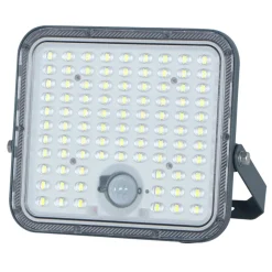 FARETTO FARO CON PANNELLO SOLARE 420W 4200LM CON SENSORE PIR IP65 LUCE 6500K TK-N420-F