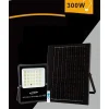 FARETTO FARO LED SOLARE 300W TELECOMANDO IP65 LUCE BIANCA FREDDA 6500K S01F-300W