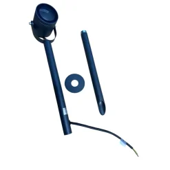 FARETTO GRANDE DA GIARDINO A PICCHETTO GU10 IP54 IN ALLUMINIO GRIGIO DA ESTERNO PS-01