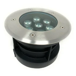 FARETTO INCASSO 7 W CALPESTABILE SEGNAPASSO IP67 LUCE 6500K 3000K 4000K ES08-7