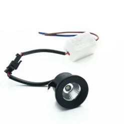 FARETTO INCASSO 1 W 1LED COB PUNTO LUCE MINI SPOT LUCE FREDDA CALDA NATURALE