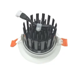 FARETTO INCASSO LED COB 12 W PER CONTROSOFFITTA LUCE FREDDA CALDA NATURALE