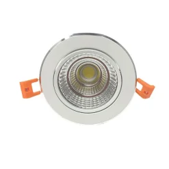FARETTO INCASSO LED COB 12 W PER CONTROSOFFITTA LUCE FREDDA CALDA NATURALE