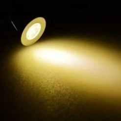 FARETTO INCASSO LED PUNTO LUCE 1W ROTONDO LUCE FREDDA CALDA CIELO STELLATO