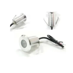 FARETTO INCASSO LUCE FREDDA CALDA LED 3W SEGNAPASSO CALPESTABILE ESTERNO INTERNO