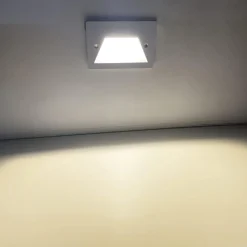 FARETTO INCASSO PER CASSETTA 503 SEGNAPASSO 3W TECNOLOGIA CCT CON SWITCH IP65 ES49-3C