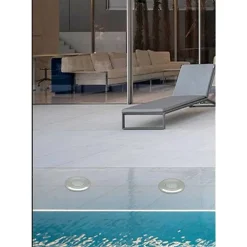 FARETTO INCASSO SEGNAPASSO 12V 1 WATT LUCE 6500K 3000K 4000K VERDE BLU IP68 ES41