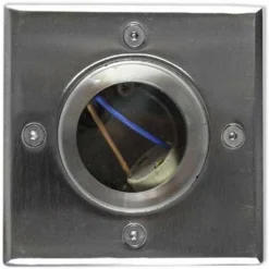 FARETTO INCASSO SEGNAPASSO QUADRATO LUCE GU10 CALPESTABILE ESTERNO GIARDINO ES13